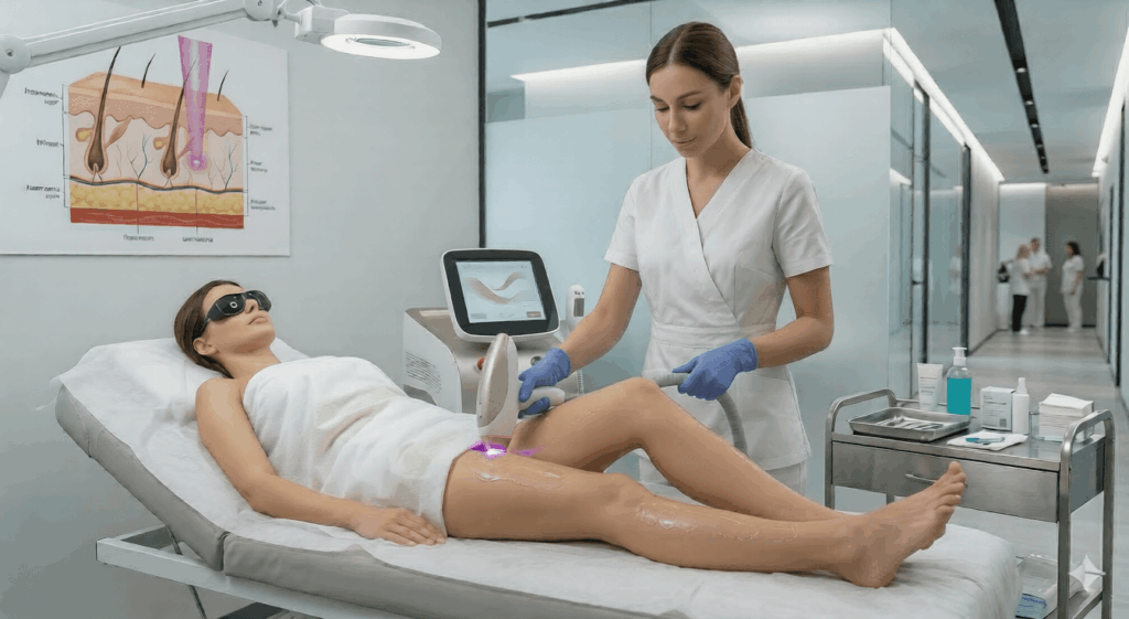 Depilacja laserowa a epilacja – czym różnią się te pojęcia i które jest poprawne?