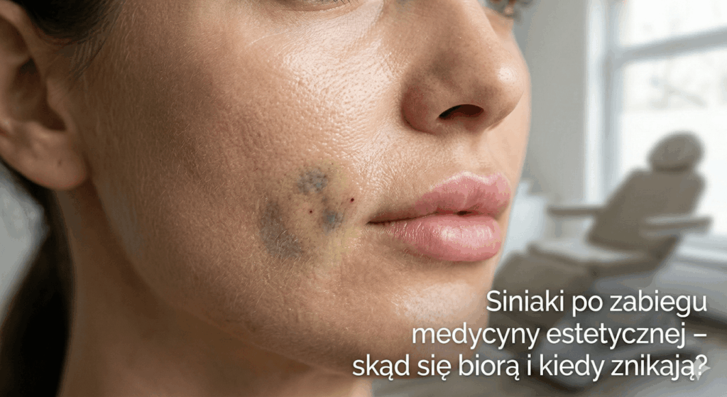 Siniaki po zabiegu medycyny estetycznej - skąd się biorą i kiedy znikają?