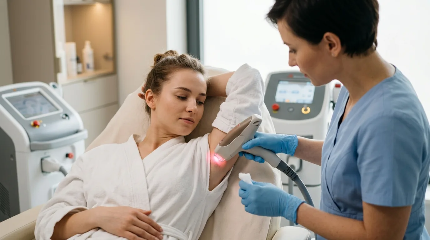 Laser aleksandrytowy czy diodowy – który jest skuteczniejszy w depilacji pach