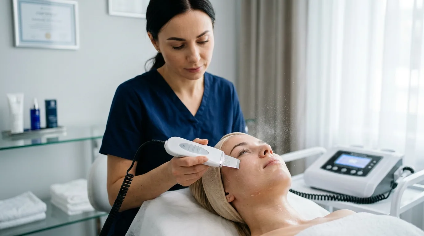 Często wykonywać peeling kawitacyjny i czy zbyt duża częstotliwość może